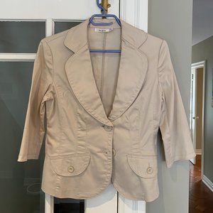 Ricki's Tan 3/4 Sleeve Blazer/Jacket